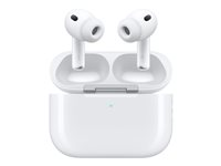 Apple AirPods Pro 3 - Ægte trådløse øretelefoner med mik. - i øret - Bluetooth - aktiv støjfjerning - hvid MFHP4DN/A