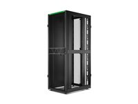 APC NetShelter SX Gen 2 - Rack kabinet - 2258 H x 800W x 1070D mm, med Sides - gulvstående - sort - 48U - 19" - TAA-kompatibel - for P/N: SMT1000RM1U, SMT750RM1U, SRTL10KRM4UT, SRTL5KRM2UI-HW, SRTL5KRM2UT-HW, SRTL8KRM4UT AR3187B2