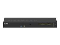 NETGEAR AV Line M4250-16XF - Switch - L3 - Administreret - 16 x 10 Gigabit SFP+ - side til side-luftstrøm - monterbar på stativ XSM4216F-100EUS