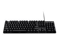 Logitech G G413 SE - Tastatur - bagbelyst - USB - QWERTY - nordisk (dansk/finsk/norsk/svensk) - tastkontakt: Tactile - sort 920-010436