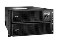 APC Smart-UPS SRT 10000VA RM - UPS (rackversion) - AC 230 V - 10 kW - 10000 VA - Ethernet 10/100, USB - output-stikforbindelser: 14 - 6U - sort - for P/N: AR2487G, AR3100W, AR3105SP, AR3105W, AR3155W, AR3305W, AR3355SP, AR3355W, NBWL0356A SRT10KRMXLI