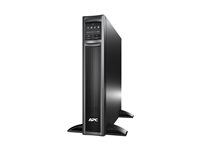 APC Smart-UPS X 1000 Rack/Tower LCD - UPS (rackversion) - AC 230 V - 800 Watt - 1000 VA - RS-232, USB - output-stikforbindelser: 8 - 2U - sort SMX1000I
