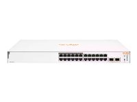 HPE Networking Instant On 1830 24G 12p Class4 PoE 2SFP 195W Switch - Switch - smart - 12 x 10/100/1000 + 12 x 10/100/1000 (PoE+) + 2 x Gigabit SFP - desktop, monterbar på stativ - PoE+ (195 W) JL813A#ABB