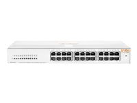 HPE Networking Instant On 1430 24G Switch - Switch - ikke administreret - 24 x 10/100/1000 - desktop, monterbar på stativ, væg-monterbar - BTO R8R49A#ABB
