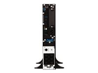 APC Smart-UPS SRT 1000VA - UPS (stativ-monterbar / ekstern) - AC 230 V - 1000 Watt - 1000 VA - RS-232, USB - output-stikforbindelser: 6 - PFC - sort SRT1000XLI