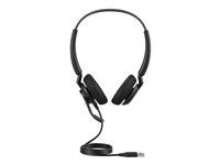 Jabra Engage 40 Stereo - Headset - på øret - kablet - USB-A - støjisolerende - Optimeret til UC 4099-410-279