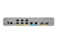 Cisco Catalyst 3560CX-8XPD-S - Switch - Administreret - 8 x 10/100/1000 (PoE+) + 2 x kombo 10 Gigabit SFP+ - desktop, monterbar på stativ, DIN monterbar på skinne, væg-monterbar - PoE+ (240 W) WS-C3560CX-8XPD-S