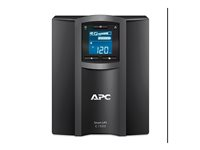 APC Smart-UPS C 1500VA LCD - UPS - AC 230 V - 900 Watt - 1500 VA - USB - output-stikforbindelser: 8 - sort - med APC SmartConnect SMC1500IC