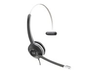 Cisco 531 Wired Single - Headset - på øret - kablet - for Cisco DX70, DX70 - MSRP, DX80, DX80 (No Radio); IP Phone 8851, 8861, 8865, 8865NR CP-HS-W-531-USBA=