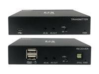 Eaton Tripp Lite Series DisplayPort to HDMI over Cat6 Extender Kit with KVM Support, 4K 60Hz, 4:4:4, USB, PoC, HDCP 2.2, up to 230 ft., TAA - Video/audio ekspander - HDMI, DisplayPort - over CAT 6 - op til 70 m - TAA-kompatibel - for P/N: P580-020-8K6, P580-025-8K6, P580-030-8K6, P580-035-4K6, P580-050-4K6, P580-070-4K6 B127A-1A1-BDBH