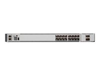 Cisco Catalyst 9500 - Network Essentials - switch - L3 - Administreret - 16 x 10 Gigabit Ethernet + 2 x 10 Gigabit SFP+ - monterbar på stativ - føderal stat C9500-16X-1E