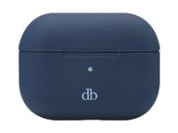 dbramante1928 Costa Rica - Taske til hovedtelefoner - silicone, genbrugt plastik - havblå - for Apple AirPods with Charging Case CRPPPABL1465