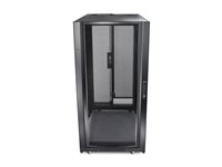 APC NetShelter SX - Rack - sort - 24U - 19" - TAA-kompatibel - for P/N: SMTL1500RM3UC, SMTL1500RMI3UC, SRT3000XLAUS, SRTL3KRM1UC, SRTL3KRM1UNC AR3104