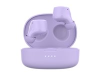 Belkin SoundForm Bolt - Ægte trådløse øretelefoner med mik. - i øret - Bluetooth - lavendelfarvet AUC009BTLV