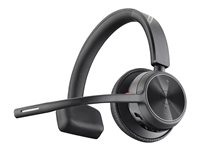 HP Poly Voyager 4310 - Voyager 4300 UC series - headset - på øret - Bluetooth - trådløs, kablet - USB-A - sort - Zoom Certified 77Y92AA