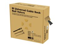 Multibrackets M Universal Cable Sock Touch Fastener - Kabelorganisator - sort 7350022732858