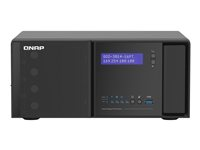 QNAP QGD-3014-16PT - Switch - smart - 16 x 10/100/1000 (PoE+) + 2 x combo Gigabit SFP - desktop - PoE+ (140 W) QGD-3014-16PT-8G