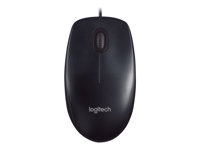 Logitech M90 - Mus - højre- og venstrehåndet - optisk - kablet - USB 910-001793