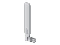 Cisco Indoor Swivel-mount Dipole Antenna - Antenne - 0,5 dBi gennemsnit (for 698 - 960 MHz), 2,2 dBi (til 1710 - 2700 MHz) - for P/N: IR829GW-LTE-LA-KK9, IR829GW-LTE-LA-QK9, IR829GW-LTE-LA-SK9, IR829GW-LTE-LA-ZK9 ANT-4G-DP-IN-TNC=