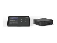 Logitech BASE Microsoft Teams Rooms (no AV) with Tap + ASUS NUC - Microsoft Teams-rumsystem (Logitech Tap, mini-PC, Logitech PC Mount) - med 90 days Logitech JumpStart registration - grafit TAPMSTBASEASU