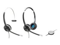 Cisco 532 Wired Dual - Headset - på øret - kabling - for Cisco DX70, DX70 - MSRP, DX80, DX80 (No Radio); IP Phone 8851, 8861, 8865, 8865NR CP-HS-W-532-USBA=