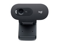 Logitech C505e - Webcam - farve - 720p - fast brændvidde - audio - USB 960-001372