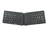 Targus - Tastatur - antimikrobiel - trådløs - Bluetooth 5.1 - QWERTY - Nordisk - sort - B2B AKF003NO