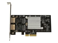 StarTech.com Dual Port PCI Express (PCIe x4) Gigabit Ethernet Server Adapter - 2 Port Network Card - Intel i350 NIC - GbE Network Card (ST2000SPEXI) - Netværksadapter - PCIe 2.1 x4 - Gigabit Ethernet x 2 ST2000SPEXI