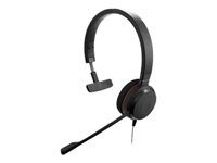 Jabra Evolve 20 MS mono - Headset - på øret - kablet - USB-C, USB-A - støjisolerende - Certified for Microsoft Teams, Avaya Certified, Cisco Certified, Alcatel-Lucent Certified, Unify Certified 4993-823-169