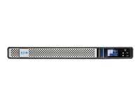 Eaton 5P 1150iR - Gen 2 - UPS (rackversion) - AC 200/208/220/230/240 V - 920 Watt - 1150 VA - 1-faset - 9 At - RS-232, USB - output-stikforbindelser: 6 - 1U - 19" - sort/sølv - med Network Card-MS 5P1150IRNG2