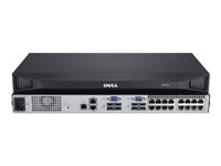 Dell DAV2216-G01 - KVM switch - 16 x KVM port(s) - 2 lokalbrugere - desktop A7485896