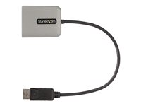 StarTech.com 2-Port DisplayPort MST Hub, Dual 4K 60Hz, DP to 2x DisplayPort Monitor Adapter, DP 1.4 Multi-Monitor Video Adapter w/ 1ft Built-in Cable, USB Powered, Windows Only - Multi Stream Transport Hub (MST14DP122DP) - Hub - 1 x DisplayPort + 1 x micro-USB + 2 x DisplayPort MST14DP122DP