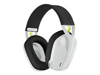 Logitech G G435 - Headset - fuld størrelse - Bluetooth / LIGHTSPEED - trådløs - støjisolerende - Discord Certified 991-000527