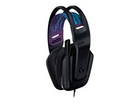 Logitech G G335 Wired Gaming Headset - Headset - fuld størrelse - kablet - 3,5 mm jackstik - sort - Discord Certified 981-000978