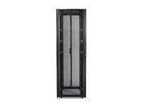 APC NetShelter SX Enclosure with Sides - Rack - sort - 45U - 19" - TAA-kompatibel - for P/N: SMT2200I2U-BR, SRT1000XLA, SRT1500XLA, SRT2200XLA, SRT3000XLA, SRT3000XLAUS AR3355