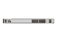 Cisco Catalyst 9500 - Network Essentials - switch - L3 - Administreret - 16 x 10 Gigabit Ethernet + 2 x 10 Gigabit SFP+ - monterbar på stativ C9500-16X-E