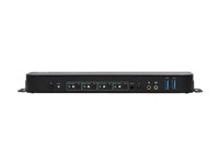 Eaton Tripp Lite series HDMI USB KVM Switch 4-Port 4K 60Hz HDR HDCP 2.2 IR USB Sharing - KVM / audio / USB switch - 4 x KVM / audio / USB - 1 lokalbruger - desktop B005-HUA4
