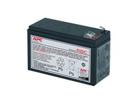 APC Replacement Battery Cartridge #2 - UPS-batteri - 1 x batteri - Blysyre - sort - for P/N: AP250, BE550-KR, BK500IACH, BP300JPNP, BP500IACH, BX600CI-IN, CP27U13AZ3-F RBC2