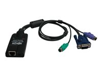 Eaton Tripp Lite Series PS2 Server Interface Module for B064- Series KVM Switches - KVM-forlænger - op til 50 m - for P/N: B064-016-02-IPH, B064-016-04-IPH, B064-032-01-IPH, B064-032-02-IPH, B064-032-04-IPH B055-001-PS2