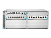 HPE Aruba 5406R 8-port 1/2.5/5/10GBASE-T PoE+ / 8-port SFP+ (No PSU) v3 zl2 - Switch - Administreret - 8 x 1 Gigabit / 10 Gigabit SFP+ + 8 x 1/2.5/5/10GBase-T (PoE+) - monterbar på stativ - PoE+ JL002A