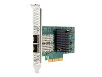 HPE X2522-25G-PLUS - Netværksadapter - PCIe 3.0 x8 - 10Gb Ethernet / 25Gb Ethernet SFP28 x 2 - for ProLiant DL325 Gen10, DL345 Gen10, DL360 Gen10, DL380 Gen10, XL220n Gen10, XL290n Gen10 P21109-B21