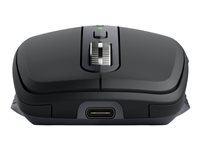 Logitech MX Anywhere 3S - Mus - optisk - 6 knapper - trådløs - Bluetooth - grafit 910-006929