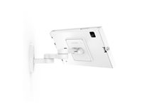 Compulocks Galaxy Tab A9+ Apex Enclosure Swing Wall Mount - Monteringssæt (stativ, indelukke, vægmontering) - for tablet - gynge - låsbar - metalramme - hvid - vægmonterbar - for Samsung Galaxy Tab A9+ 827W11GAPX9W