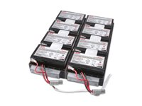 APC Replacement Battery Cartridge #26 - UPS-batteri - Blysyre - sort - for P/N: SU2200XLTX153, SU24R2XLBP, SU24RMXLBP2U-3XW, SU24RMXLBP2U-5XW, SU24RMXLBP2U-TRADE RBC26