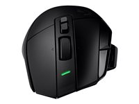 Logitech G G502 X PLUS - Mus - optisk - 11 knapper - trådløs - 2.4 GHz - USB Logitech LIGHTSPEED-modtager - sort 910-006162
