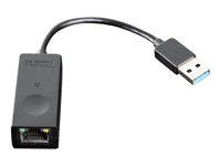 Lenovo ThinkPad USB 3.0 Ethernet adapter - Netværksadapter - USB 3.0 - Gigabit Ethernet - for ThinkSmart Hub 11H1 4X90S91830