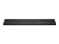 HP 455 - Tastatur - programmerbar - trådløs - 2.4 GHz - sort - for HP 34; Elite Mobile Thin Client mt645 G7; ZBook Firefly 14 G9; ZBook Fury 16 G9 4R177AA