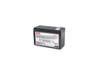 APC Replacement Battery Cartridge #110 - UPS-batteri - 1 x batteri - Blysyre - sort - for P/N: BE650G2-CP, BE650G2-FR, BE650G2-GR, BE650G2-IT, BE650G2-SP, BE650G2-UK, BR650MI APCRBC110