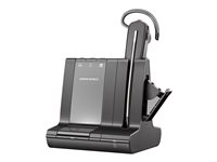 Poly Savi 8245 Office - Savi 8200 series - headset - i øret - konvertibel - DECT / Bluetooth - trådløs - USB-A via Bluetooth adapter - sort - Zoom Certified 8D3H1AA#ABB
