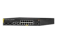 HPE Aruba 6000 12G Class4 PoE 2G/2SFP 139W Switch - Switch - Administreret - 12 x 10/100/1000 (PoE+) + 2 x Gigabit SFP + 2 x 1000Base-T - monterbar på stativ - PoE (139 W) R8N89A#ACE